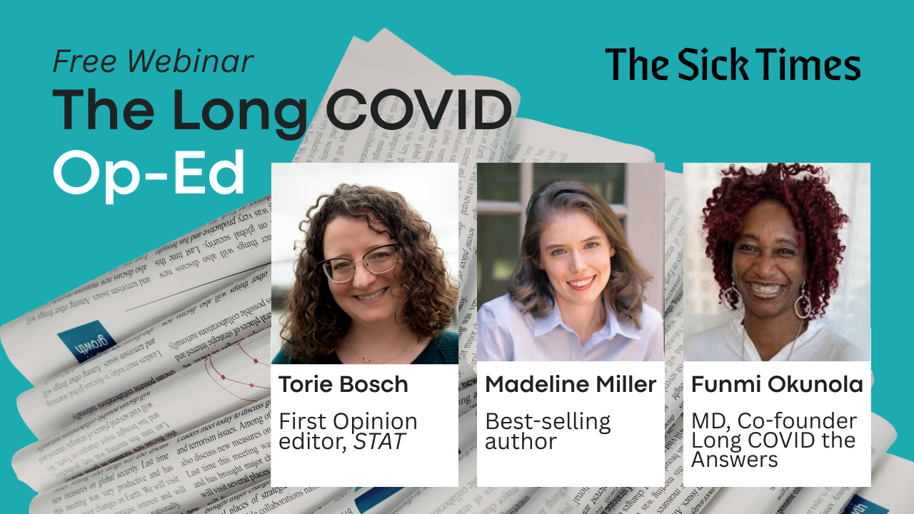 How to write an op-ed about Long COVID - The Sick Times