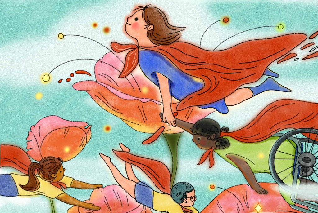 Kids with Long COVID co-created their own superhero comic book - The Sick Times